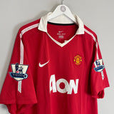 2010/11 MANCHESTER UNITED ROONEY #10 HOME SHIRT (XL) NIKE