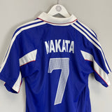 1999/00 JAPAN NAKATA #7 HOME SHIRT (S) ADIDAS