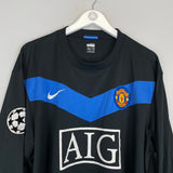 2009/10 MANCHESTER UNITED MACHEDA #41 L/S C/L AWAY SHIRT (XXXL) NIKE