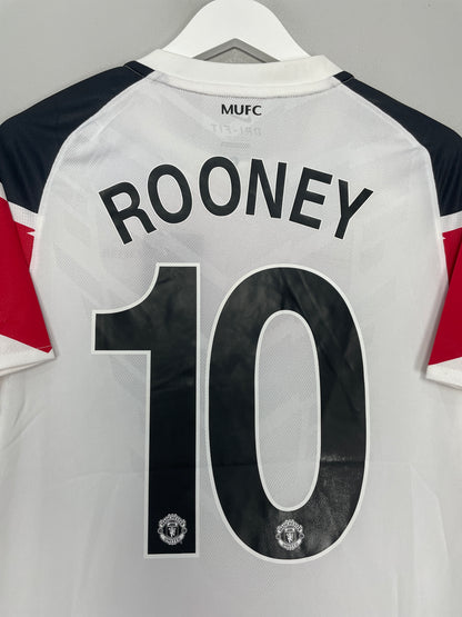 2011/12 MANCHESTER UNITED ROONEY #10 AWAY SHIRT (S) NIKE