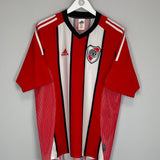 2002/04 RIVER PLATE HOME SHIRT (M) ADIDAS