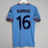 2022/23 MANCHESTER CITY RODRI #16 HOME SHIRT (S) PUMA