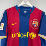 2007/08 BARCELONA MESSI #19 HOME SHIRT (L) NIKE