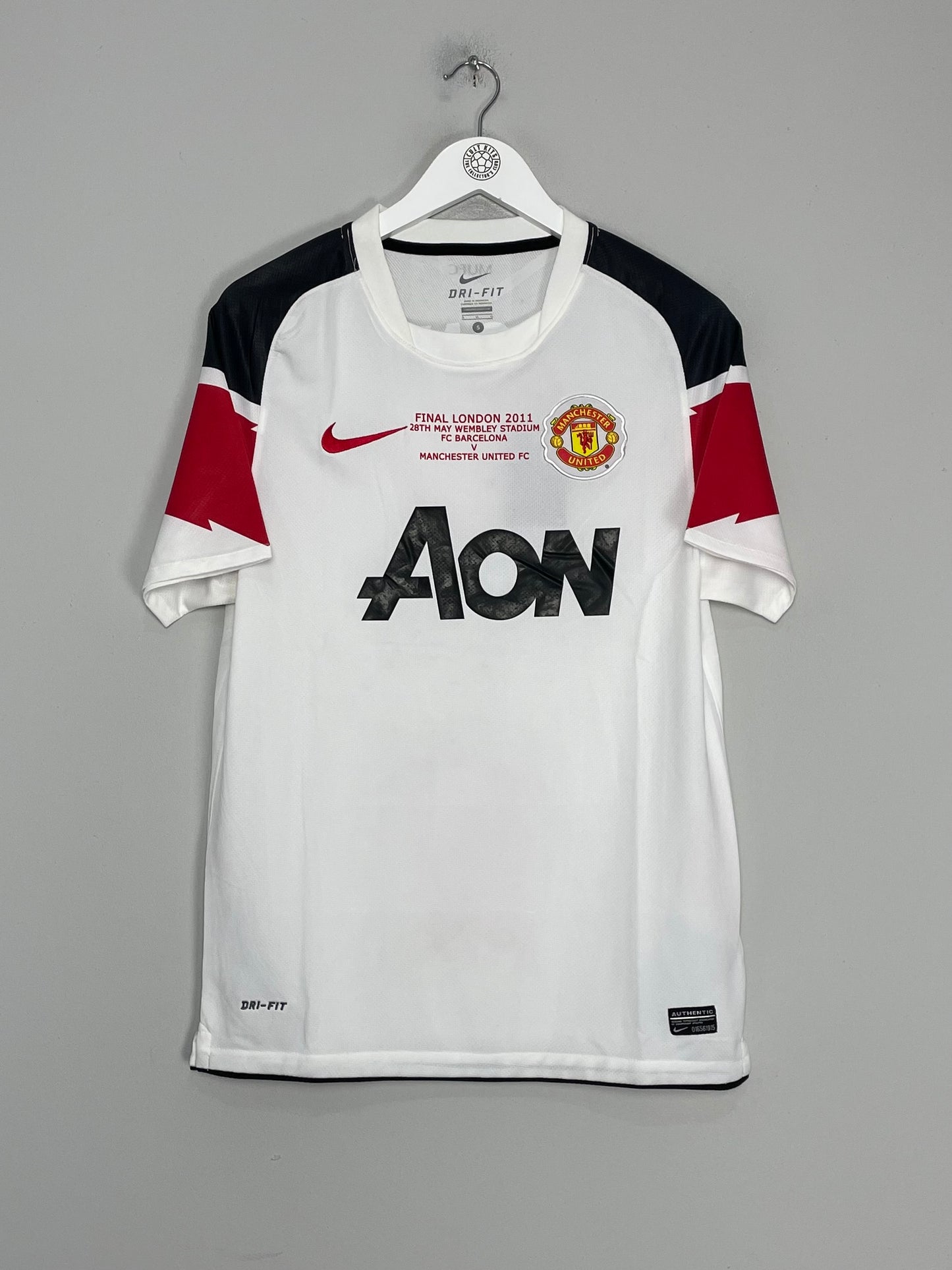 2011/12 MANCHESTER UNITED ROONEY #10 AWAY SHIRT (S) NIKE