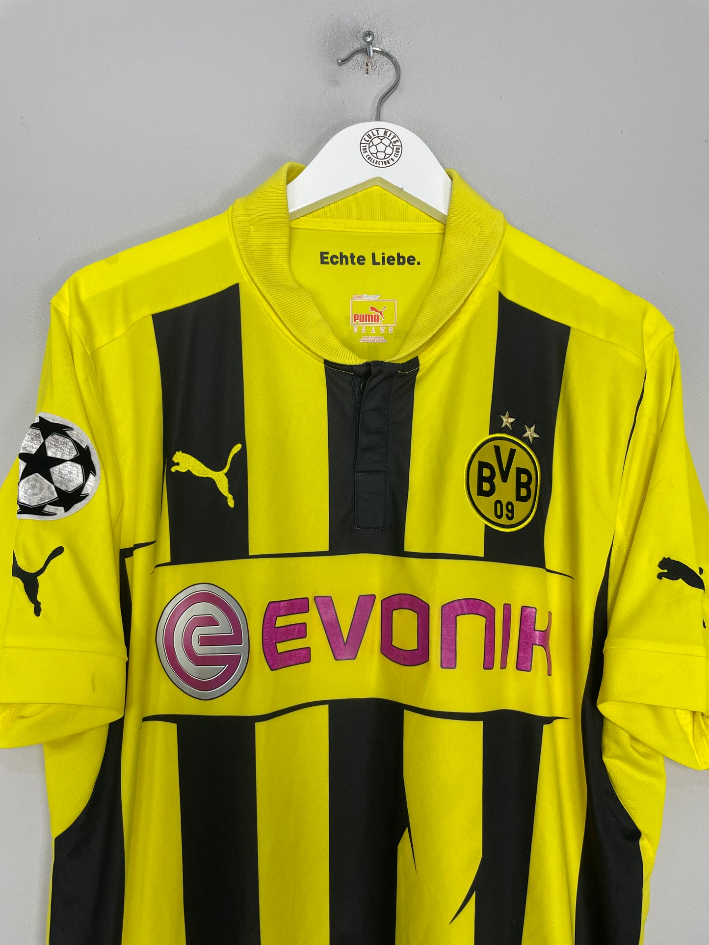 2012/13 DORTMUND M.GOTZE #10 C/L HOME SHIRT (XL) PUMA