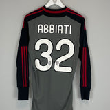 2012/13 AC MILAN ABBIATI #32 GK SHIRT (M) ADIDAS