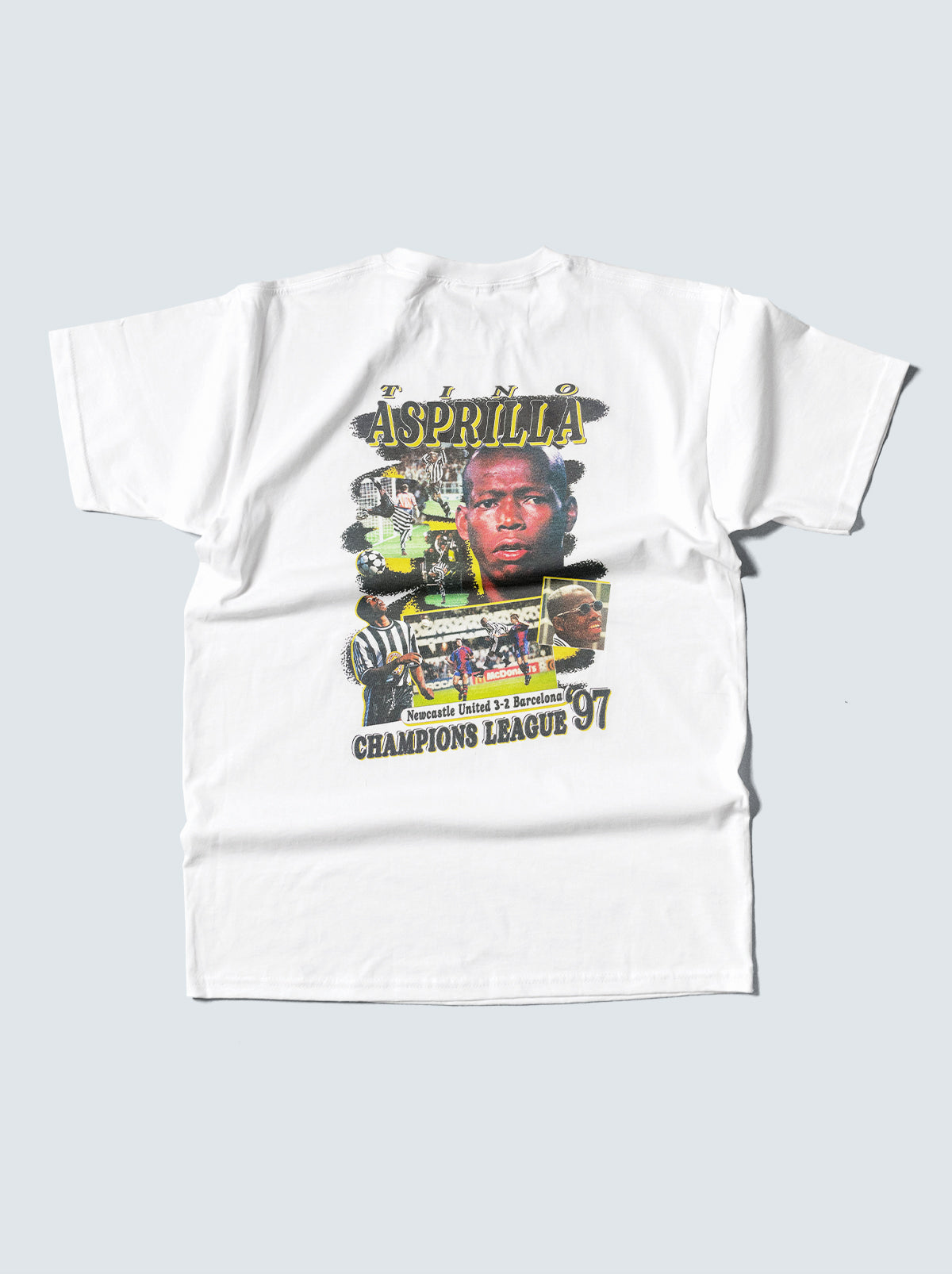 NEWCASTLE UNITED ASPRILLA BOOTLEG TEE