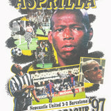 NEWCASTLE UNITED ASPRILLA BOOTLEG TEE