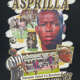 NEWCASTLE UNITED ASPRILLA BOOTLEG TEE