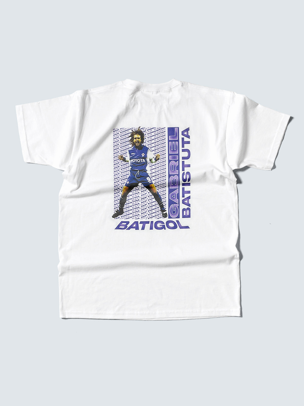 FIORENTINA BATIGOL BATISTUTA BOOTLEG TEE