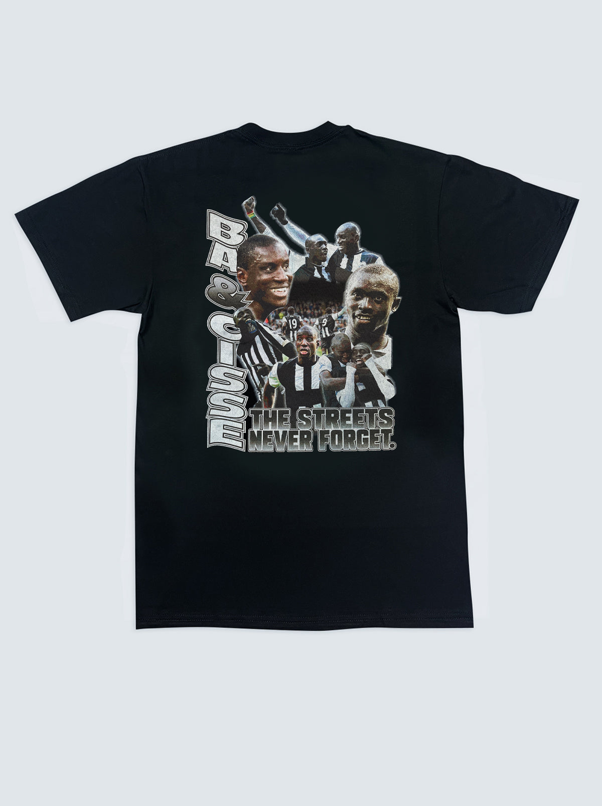 NEWCASTLE UNITED BA & CISSE BOOTLEG TEE