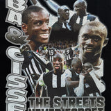 NEWCASTLE UNITED BA & CISSE BOOTLEG TEE