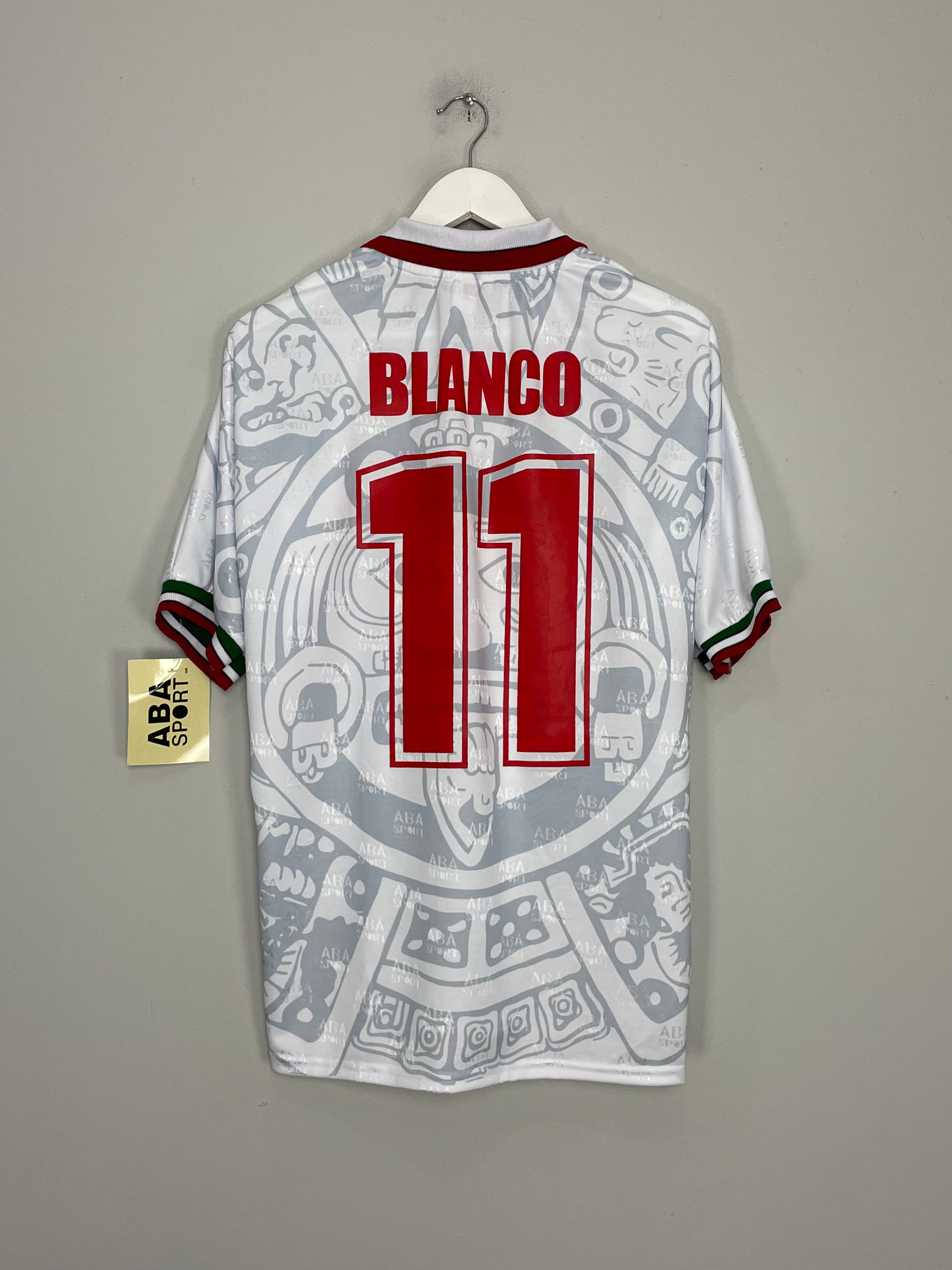 Cult Kits - Mexico 1998 reissue away shirt aba sport Blanco