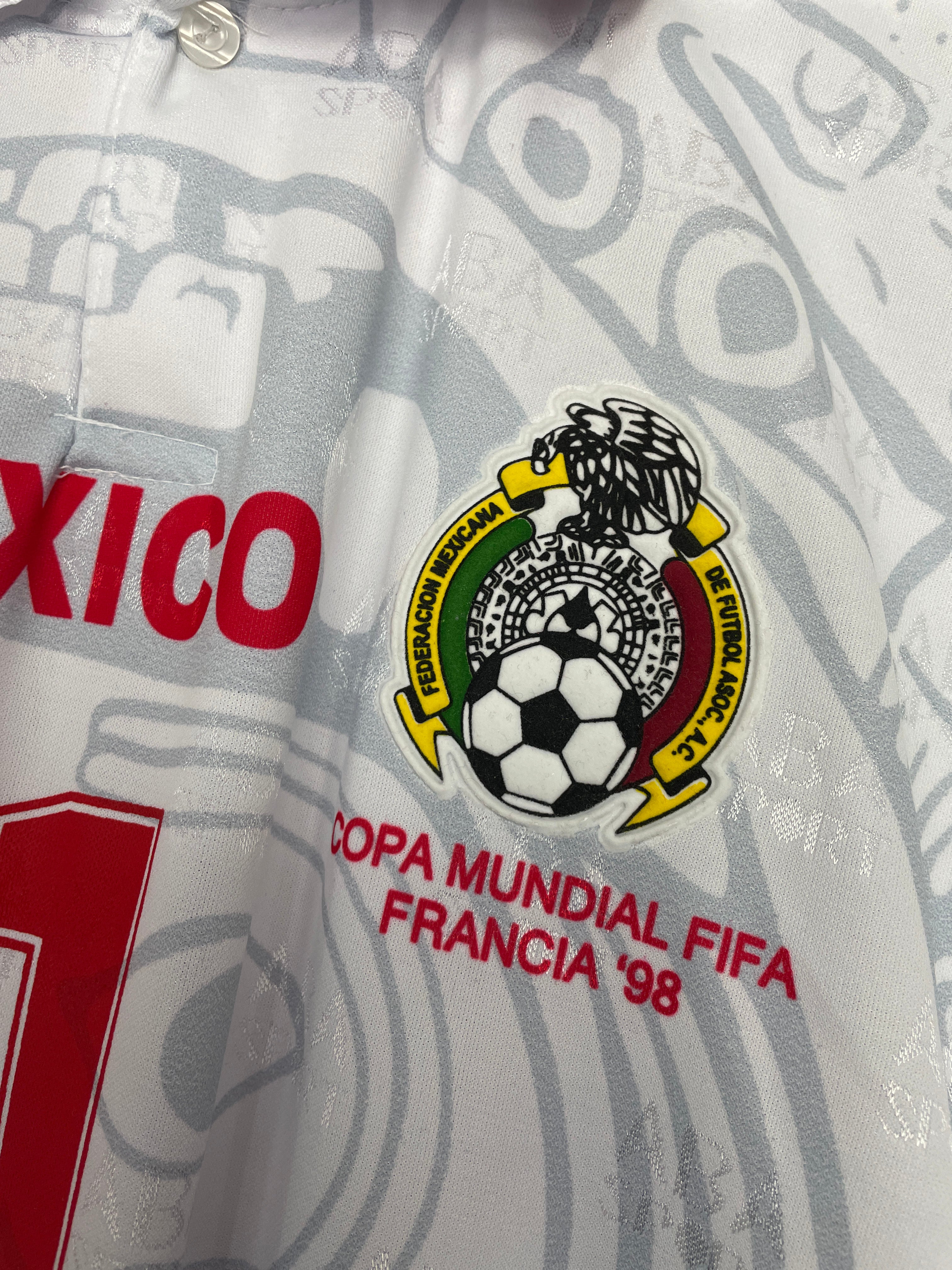 Cult Kits - Mexico 1998 reissue away shirt aba sport Blanco