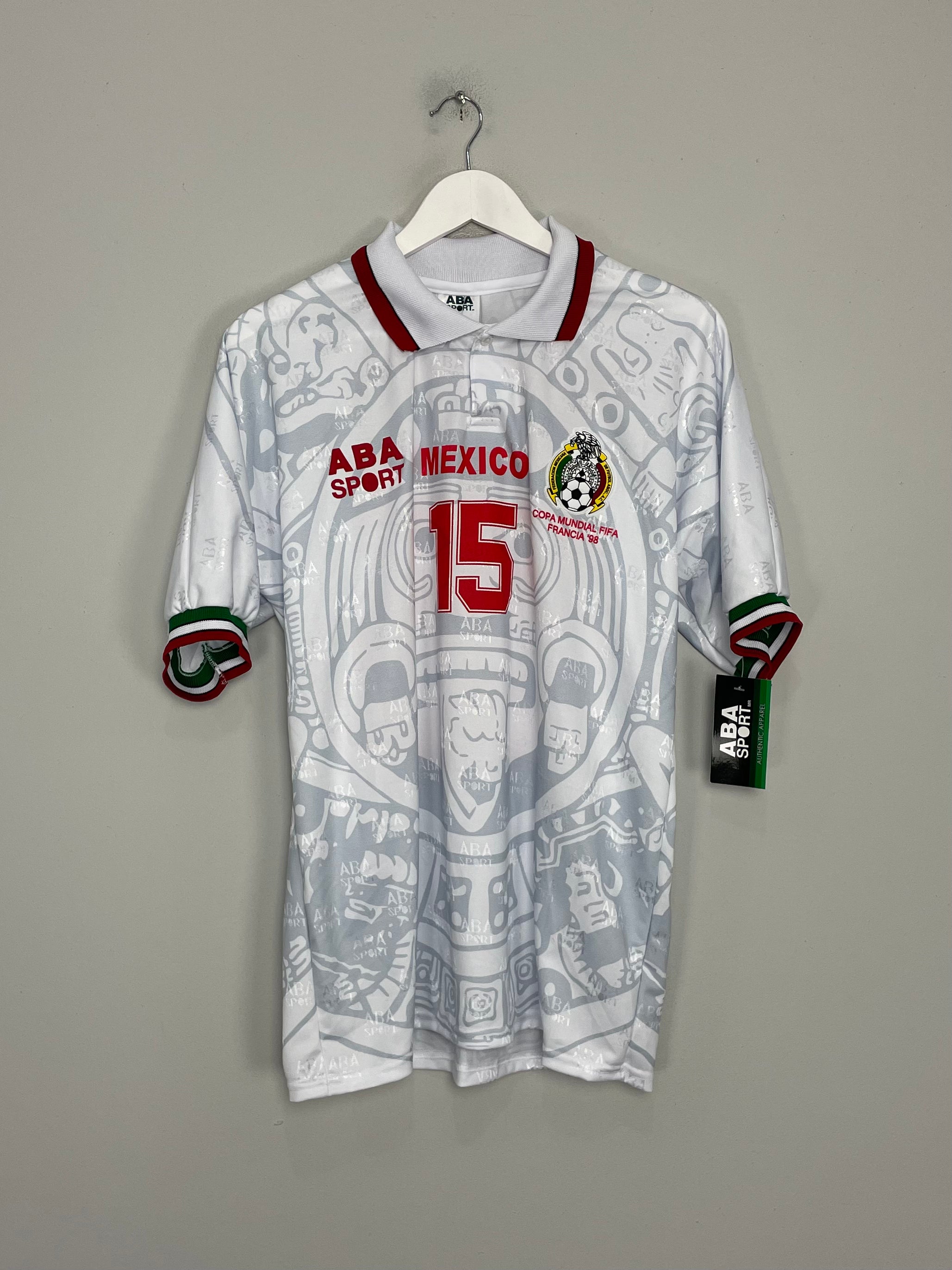 Mexico 1998 reissue away shirt aba sport Hernandez