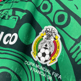 Cult Kits - Mexico 1998 reissue home shirt aba sport crest detail