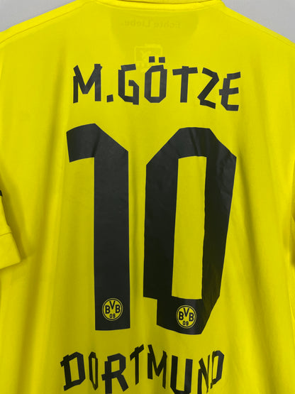 2012/13 DORTMUND M.GOTZE #10 C/L HOME SHIRT (XL) PUMA