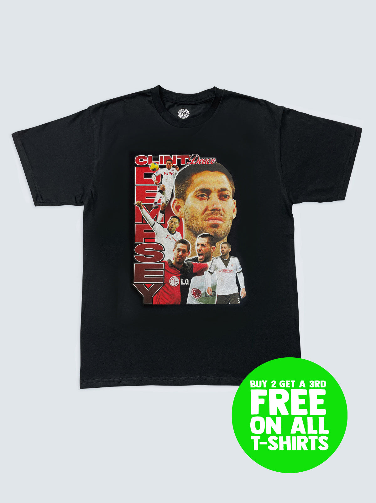 FULHAM CLINT DEMPSEY BOOTLEG TEE