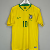 2018/19 BRAZIL NEYMAR JR #10 HOME SHIRT (M) NIKE