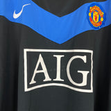 2009/10 MANCHESTER UNITED MACHEDA #41 L/S C/L AWAY SHIRT (XXXL) NIKE