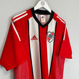 2002/04 RIVER PLATE HOME SHIRT (M) ADIDAS