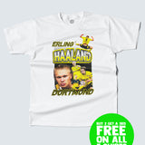 DORTMUND HAALAND BOOTLEG TEE