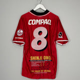 2001/02 URAWA RED DIAMONDS ONO #8 *TRIBUTE* HOME SHIRT (L) PUMA