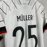 2020/21 GERMANY MULLER #25 HOME SHIRT (L) ADIDAS