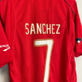 2010/11 CHILE SANCHEZ #7 HOME SHIRT (M) BROOKS