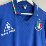 1982 ITALY *CHAMPIONS* HOME SHIRT (M) LE COQ SPORTIF