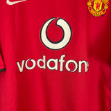 2002/04 MANCHESTER UNITED HOME SHIRT (L) NIKE