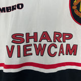 1997/99 MANCHESTER UNITED AWAY SHIRT (XL) UMBRO