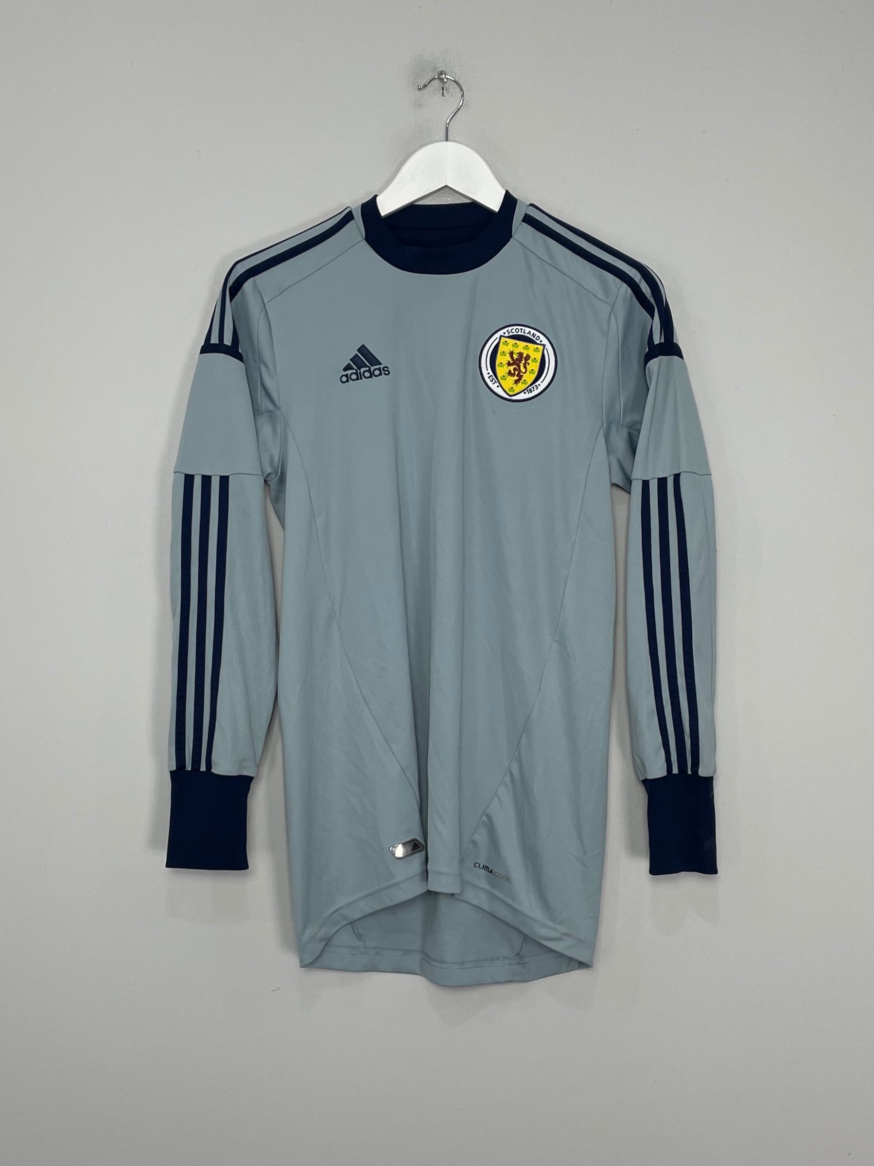 2011/12 SCOTLAND GK SHIRT (S) ADIDAS