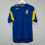 2006/08 SWEDEN AWAY SHIRT (M) UMBRO