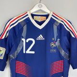 2009/10 FRANCE HENRY #12 *PLAYER ISSUE* HOME SHIRT (M) ADIDAS