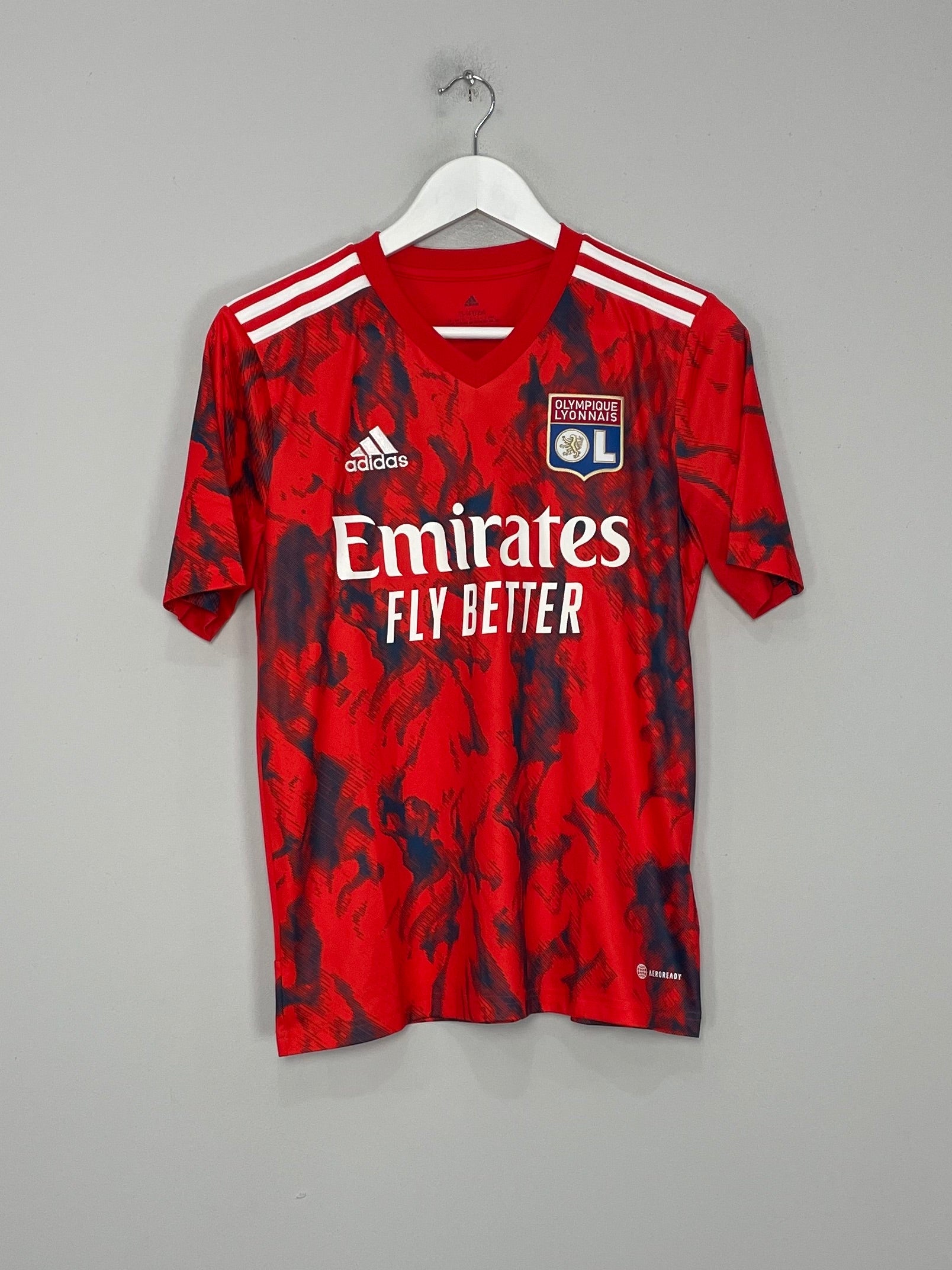 2022/23 LYON AWAY SHIRT (L.KIDS) ADIDAS