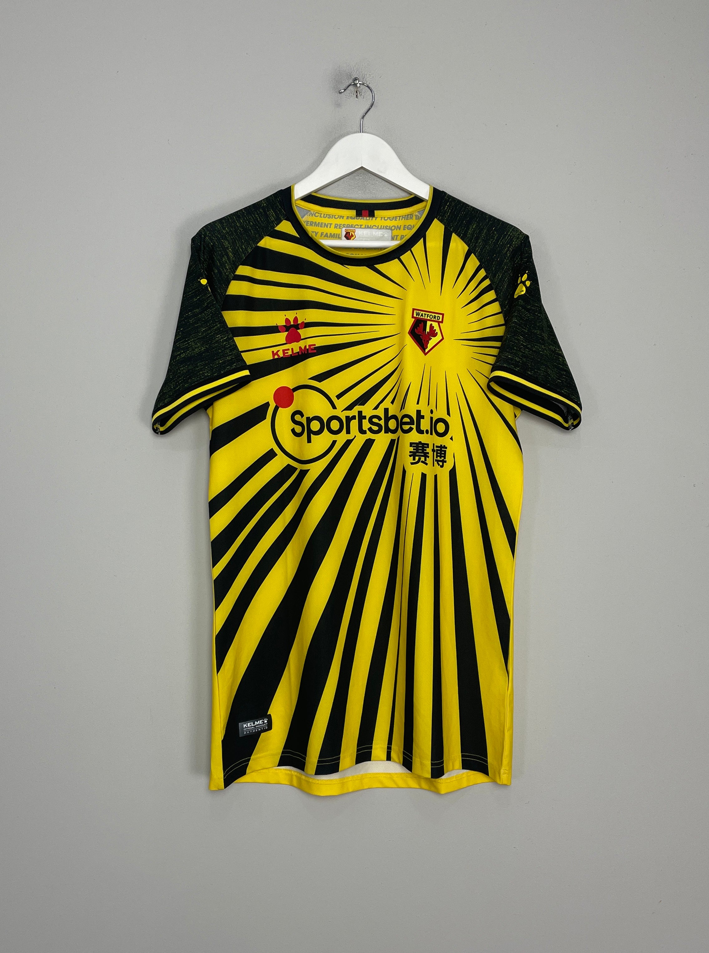 2020/21 WATFORD HOME SHIRT (XXL) KELME