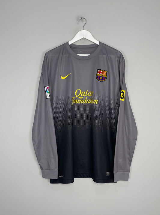 NIKE LIONEL MESSI FC BARCELONA LONG SLEEVE AWAY JERSEY 2012/13 LA LIGA