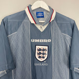 1995/97 ENGLAND AWAY SHIRT (XXL) UMBRO