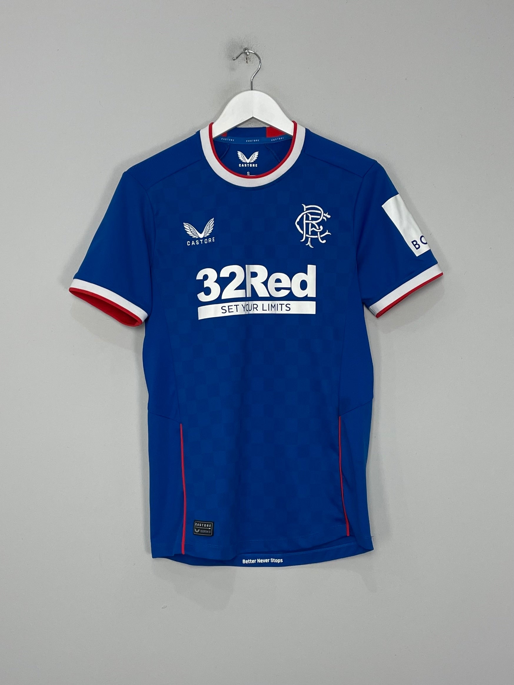 2022/23 RANGERS HOME SHIRT (S) CASTORE