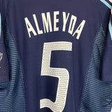 2002/03 ARGENTINA ALMEYDA #5 AWAY SHIRT (XL) ADIDAS