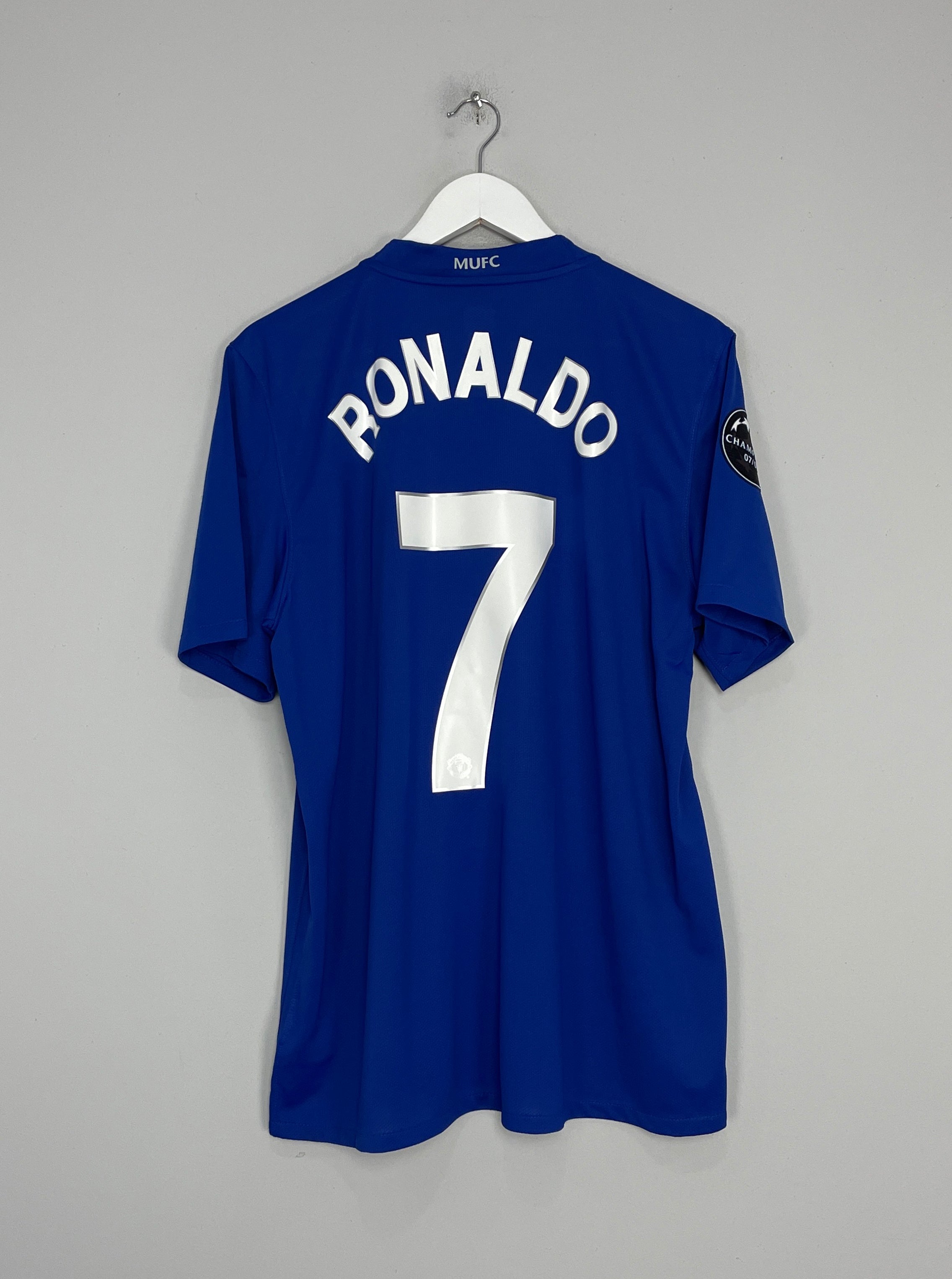 Image of the Manchester United Ronaldo shirt from the 2008/09 season