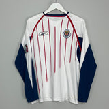 2005/06 CHIVAS GUADALAJARA L/S AWAY SHIRT (XL) REEBOK