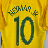 2016/17 BRAZIL NEYMAR JR #10 HOME SHIRT (M) NIKE