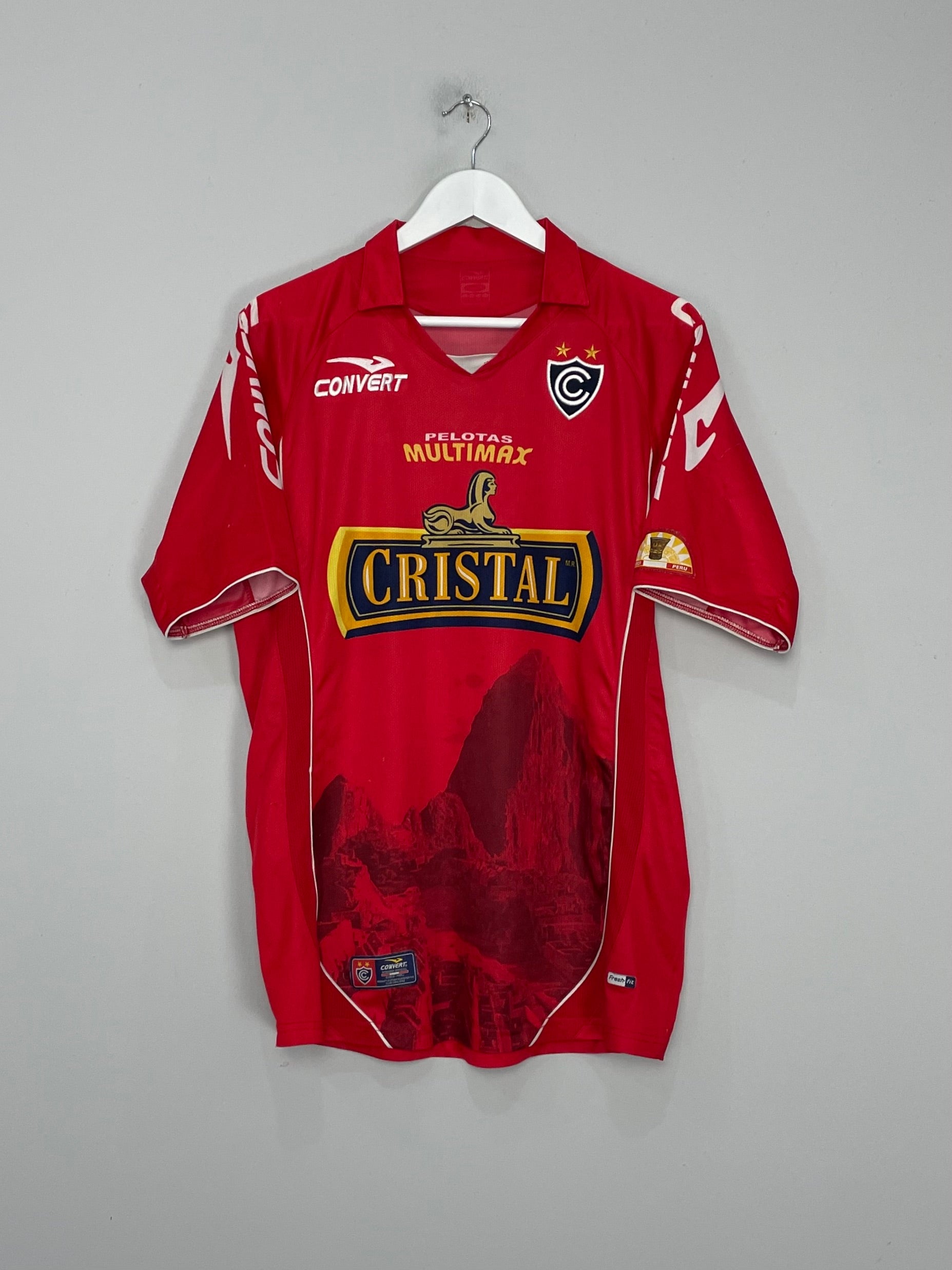 2007/08 CIENCIANO HOME SHIRT (XL) CONVERT