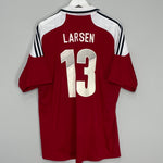 2012/13 DENMARK LARSEN #13 HOME SHIRT (XL) ADIDAS