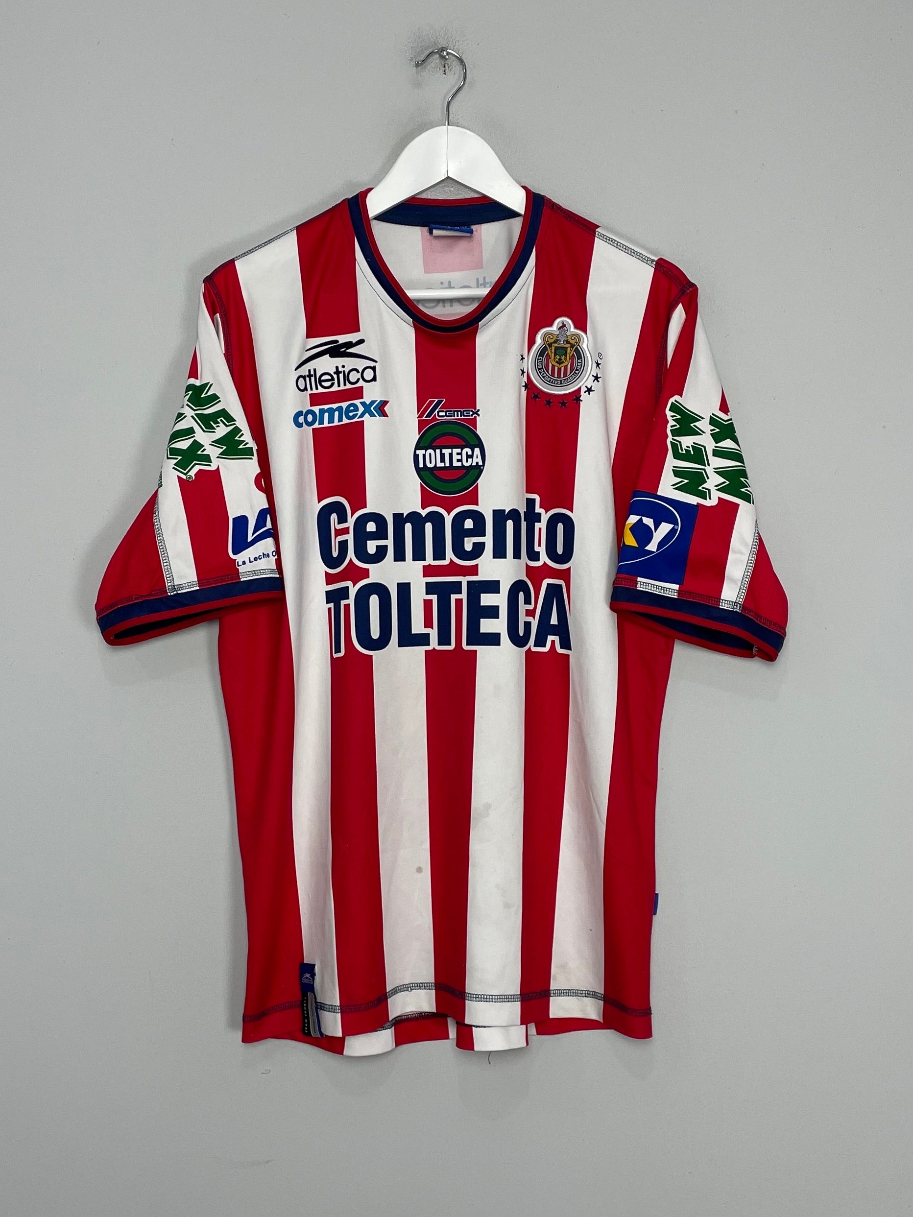 2002/03 CHIVAS GUADALAJARA HOME SHIRT (XL) ATLETICA