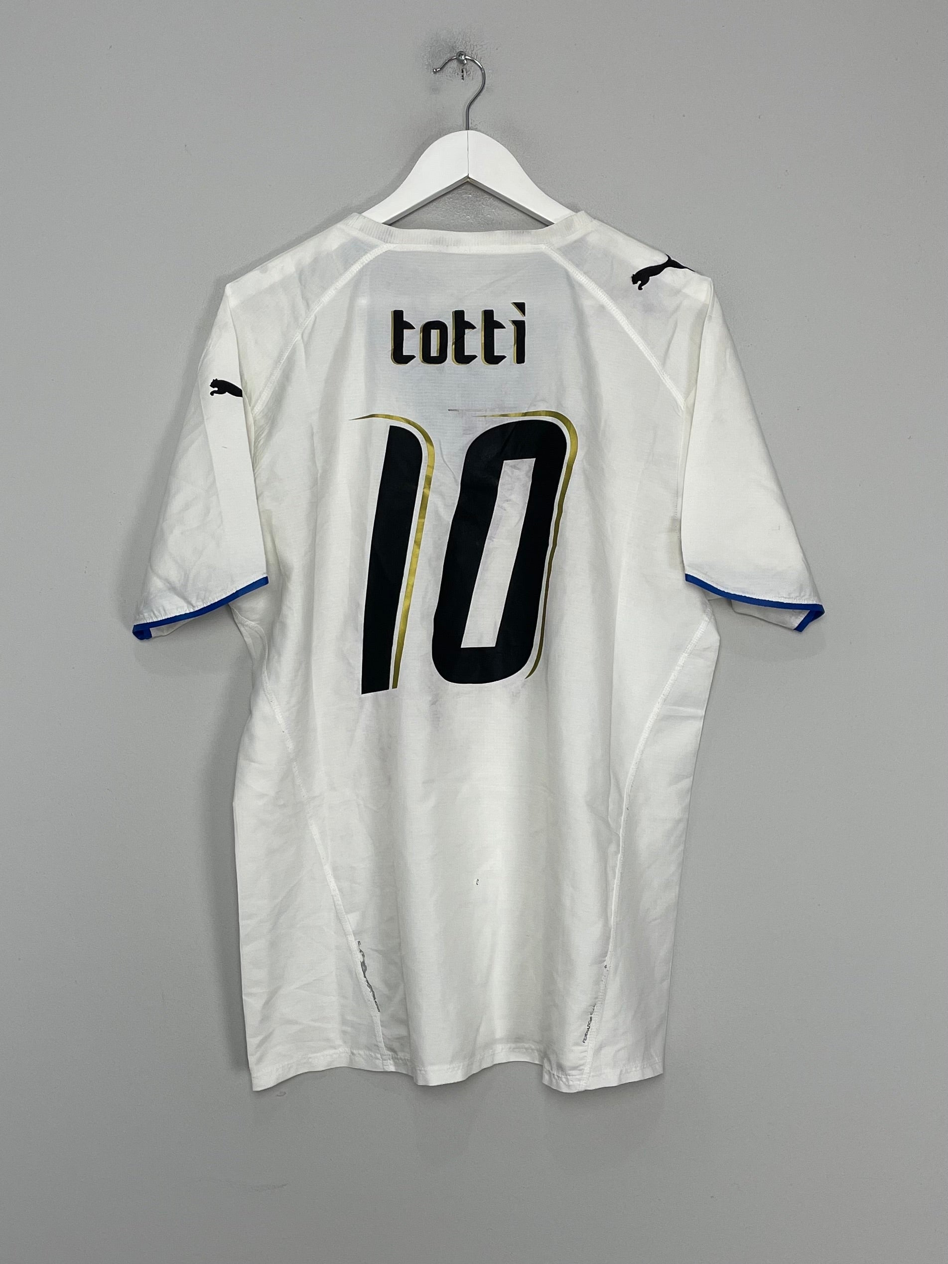 2006/08 ITALY TOTTI #10 AWAY SHIRT (L) PUMA