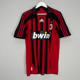 2007/08 AC MILAN RONALDO #99 HOME SHIRT (M) ADIDAS