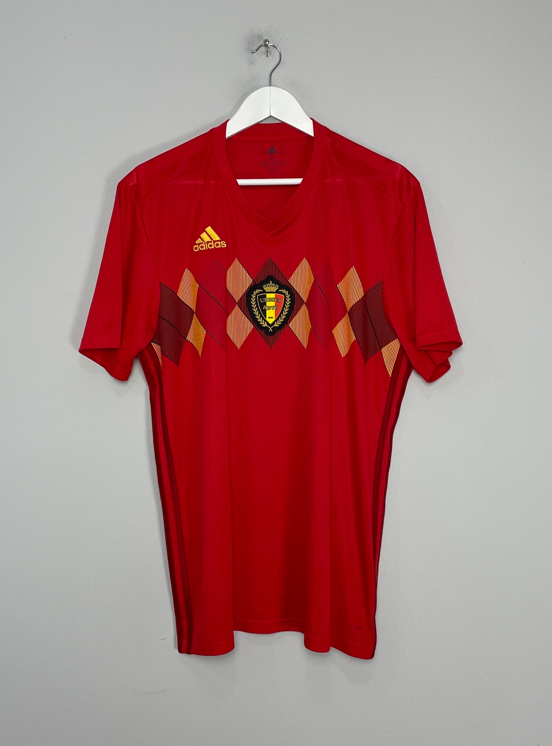 2018/19 BELGIUM HOME SHIRT (XL) ADIDAS